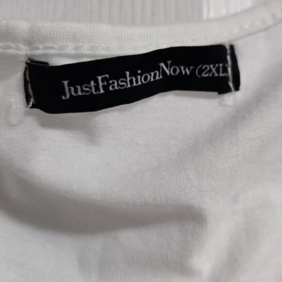 Blue and White Comfy and Beautiful Dress - Picture 4 of 5